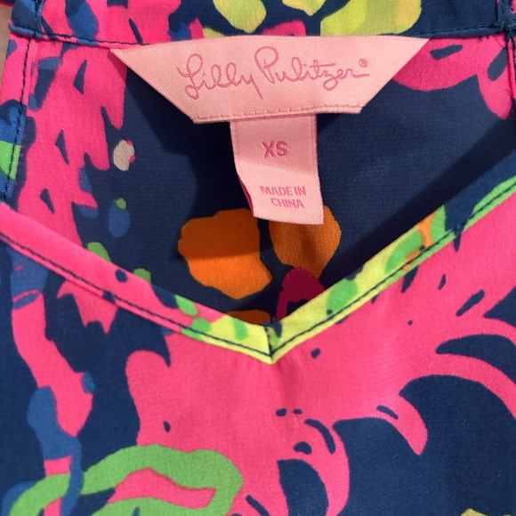 Lilly Pulitzer silk tank - Picture 3 of 3
